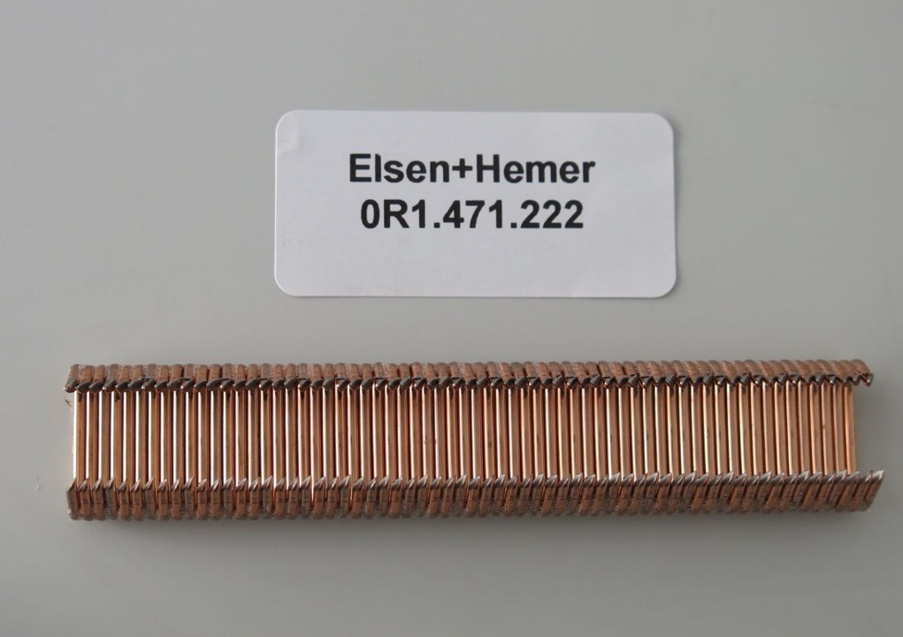 Polsterklammern, endlos