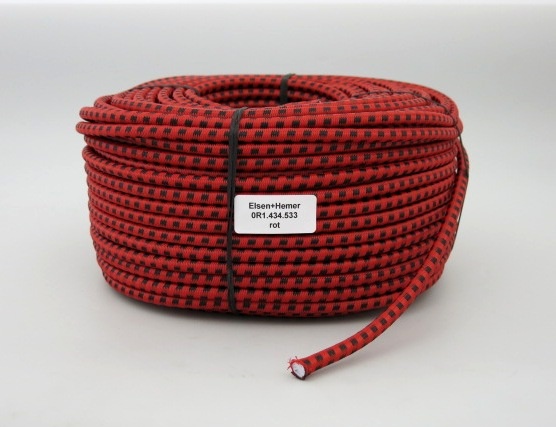 Gummiseil rot 9 mm