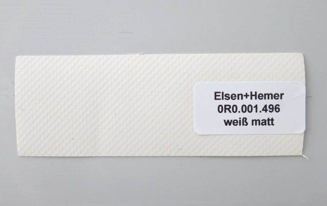 PVC-Planstoff, weiss