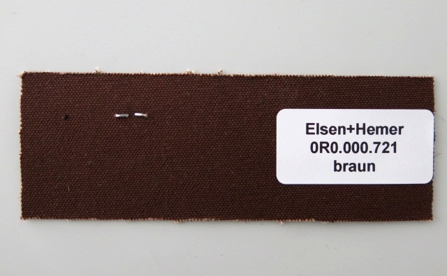 Segeltuch braun