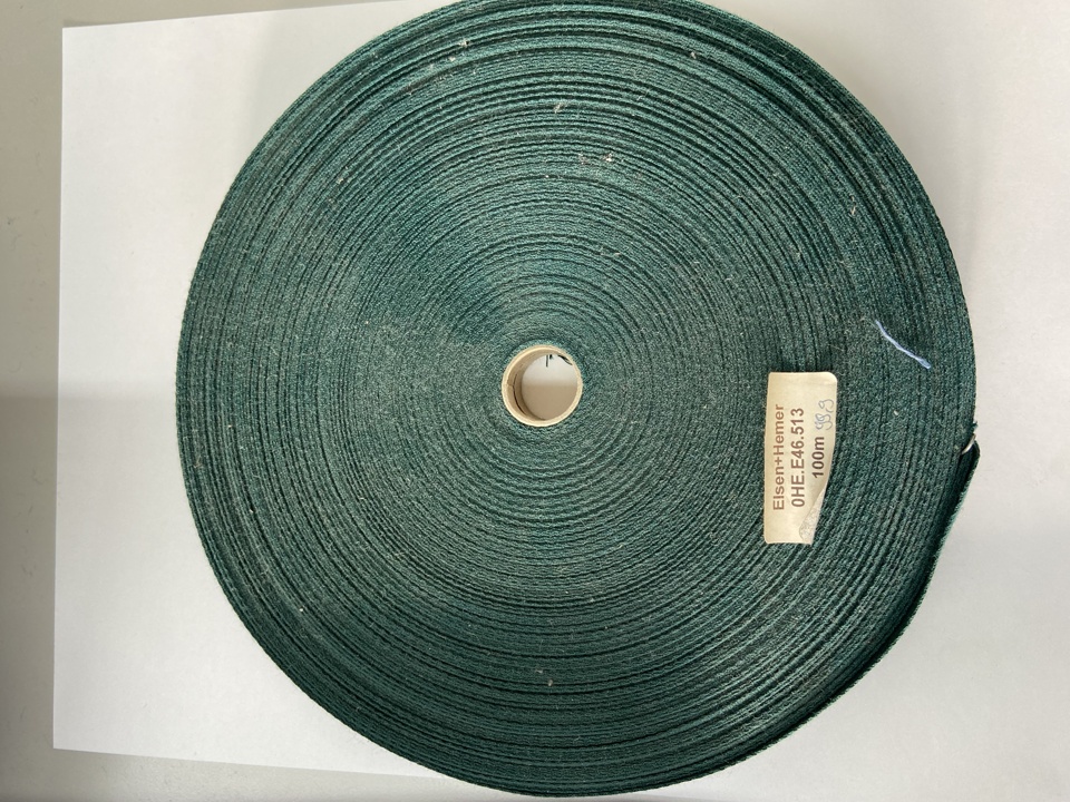 Einfassband Textil grasgrün