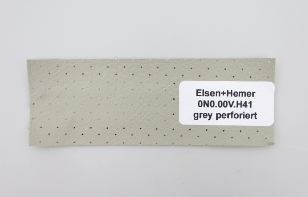 Himmelkunstleder grey perf.