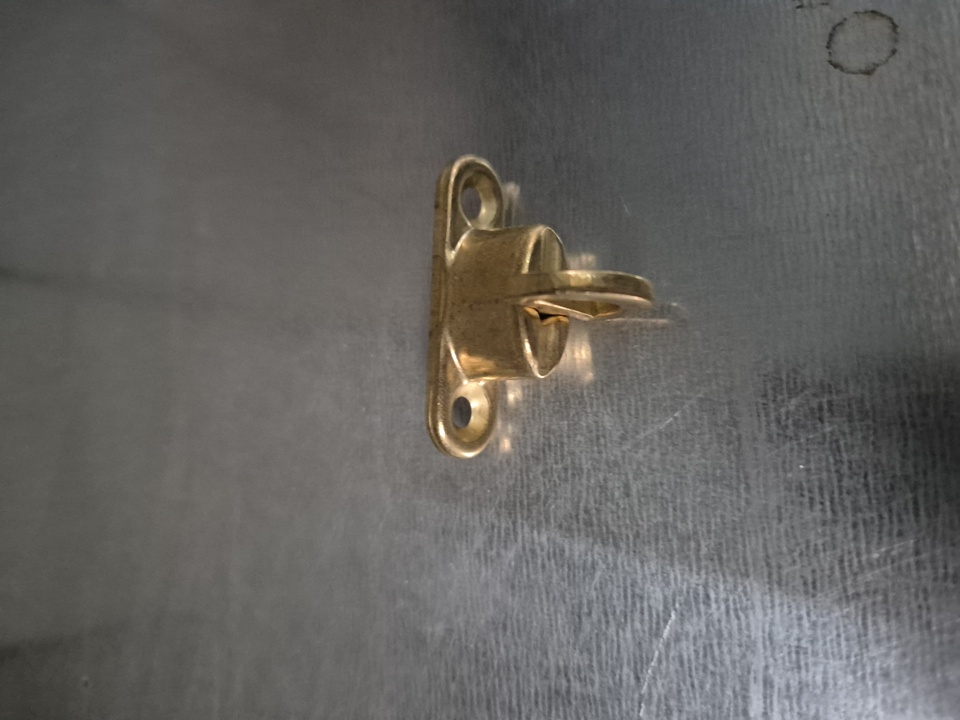 Drehverschl. mess. Raute 2 FA