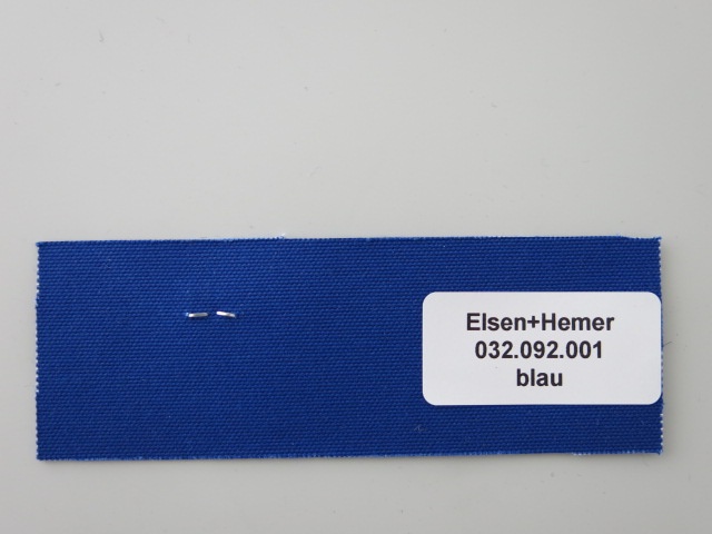 Segeltuch, blau imprägniert