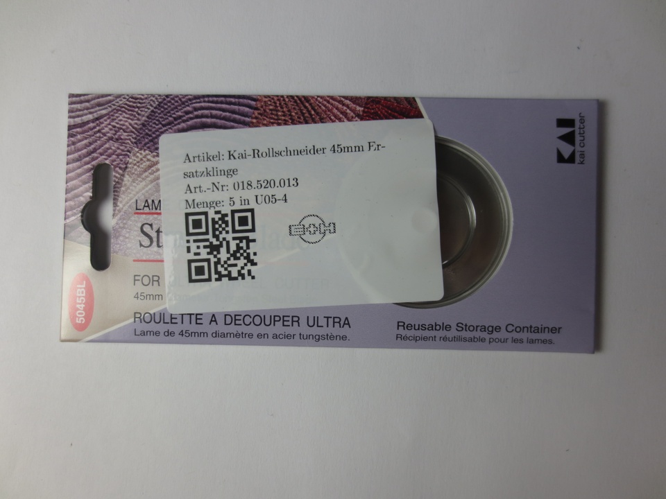 Kai-Rollschneider 45mm Ersatzklinge
