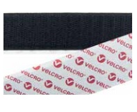 Flauschband schwarz 35 mm