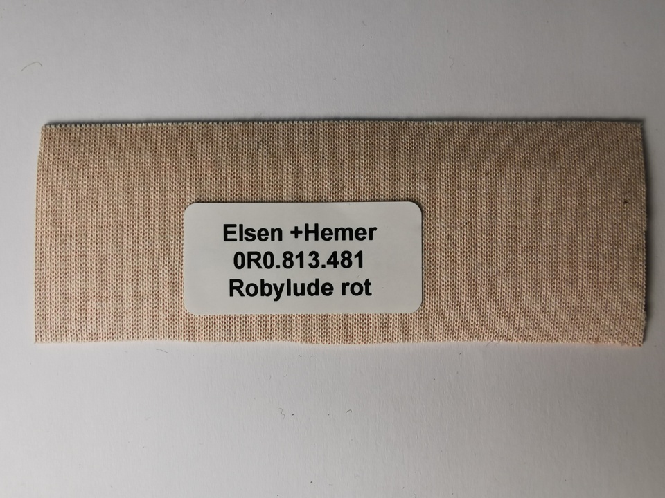 Kunstleder Robylude rot