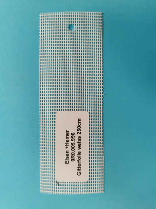 Gitterfolie weiss 250 cm
