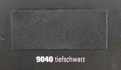 Alcantara  Cover tiefschwarz
