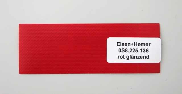 Planstoff, rot glänzend