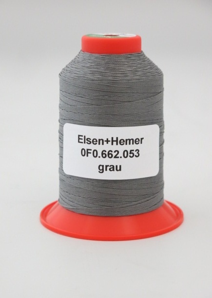 Airbag Oberfaden 600 m grau