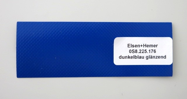 Planstoff, blau
