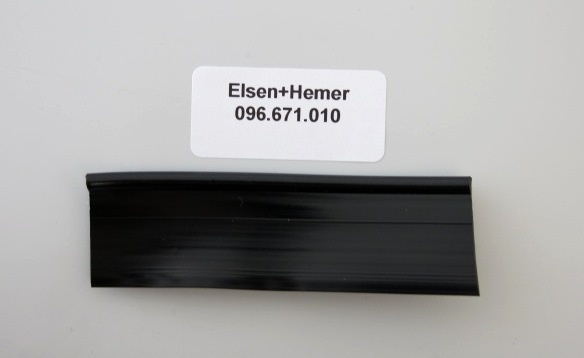 Kotflügelkeder, PVC schwarz