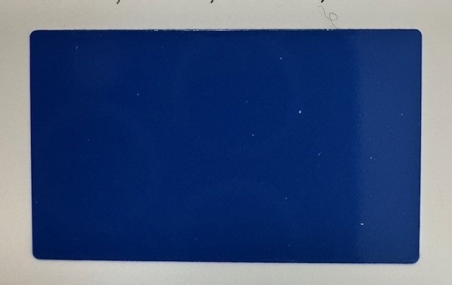 Bootspersenning hochglanz blau