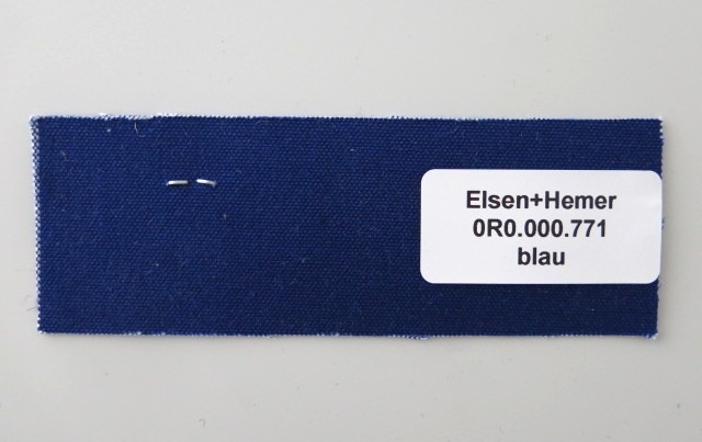 Segeltuch blau