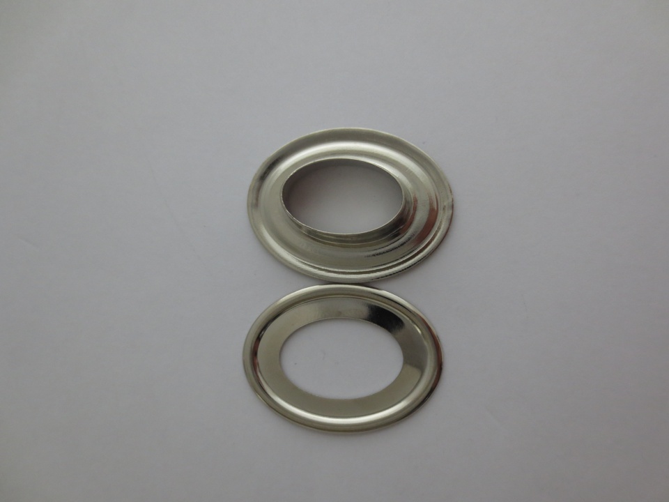 Drehverschlussöse oval