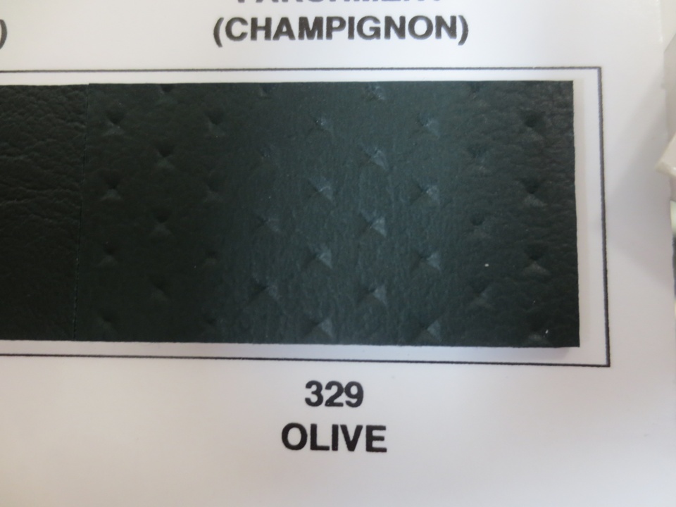 Kunstleder MB  perf. olive