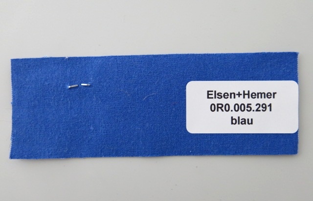 Baumwollmarkise blau