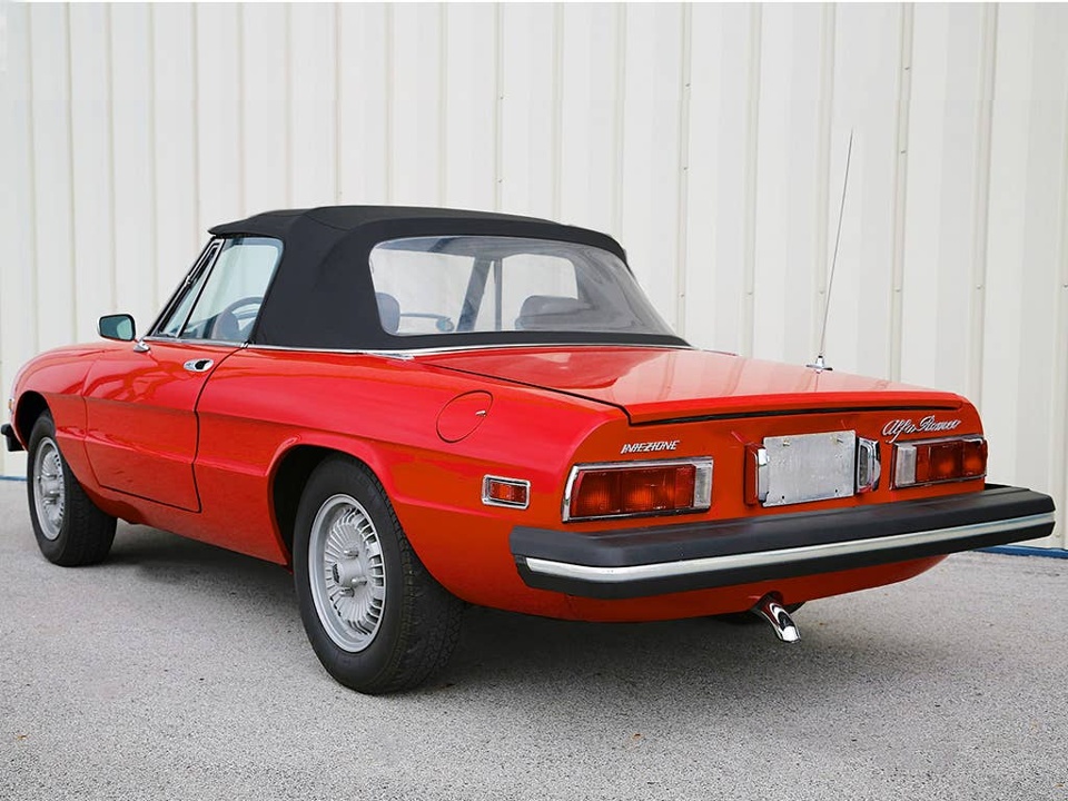 Alfa Spider Stoff blau 1750,2000