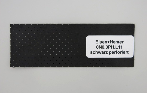 Himmelkunstleder Porsche schwarz