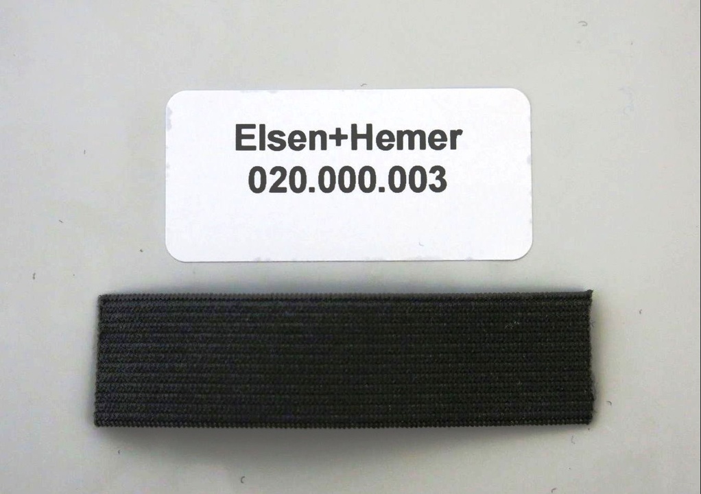 Taschengummi, schwarz,