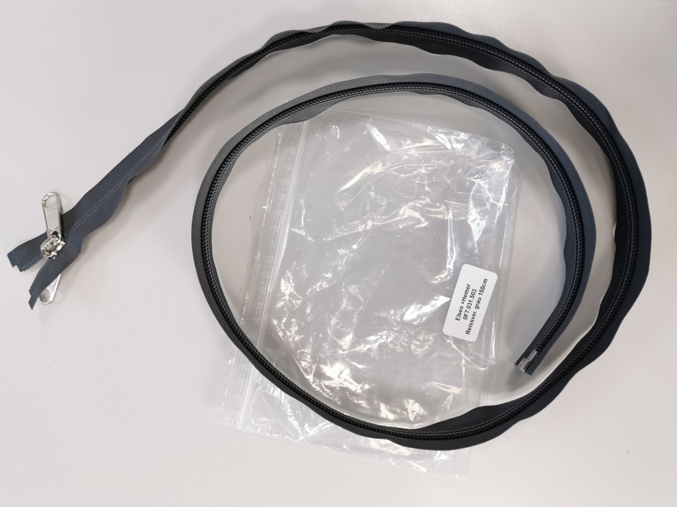 Reissver. grau 150 cm