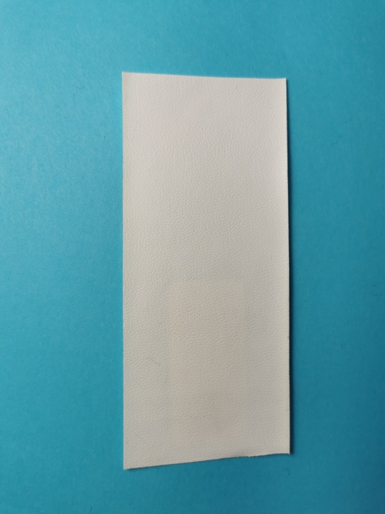 Einfassband PVC weiss 55 mm