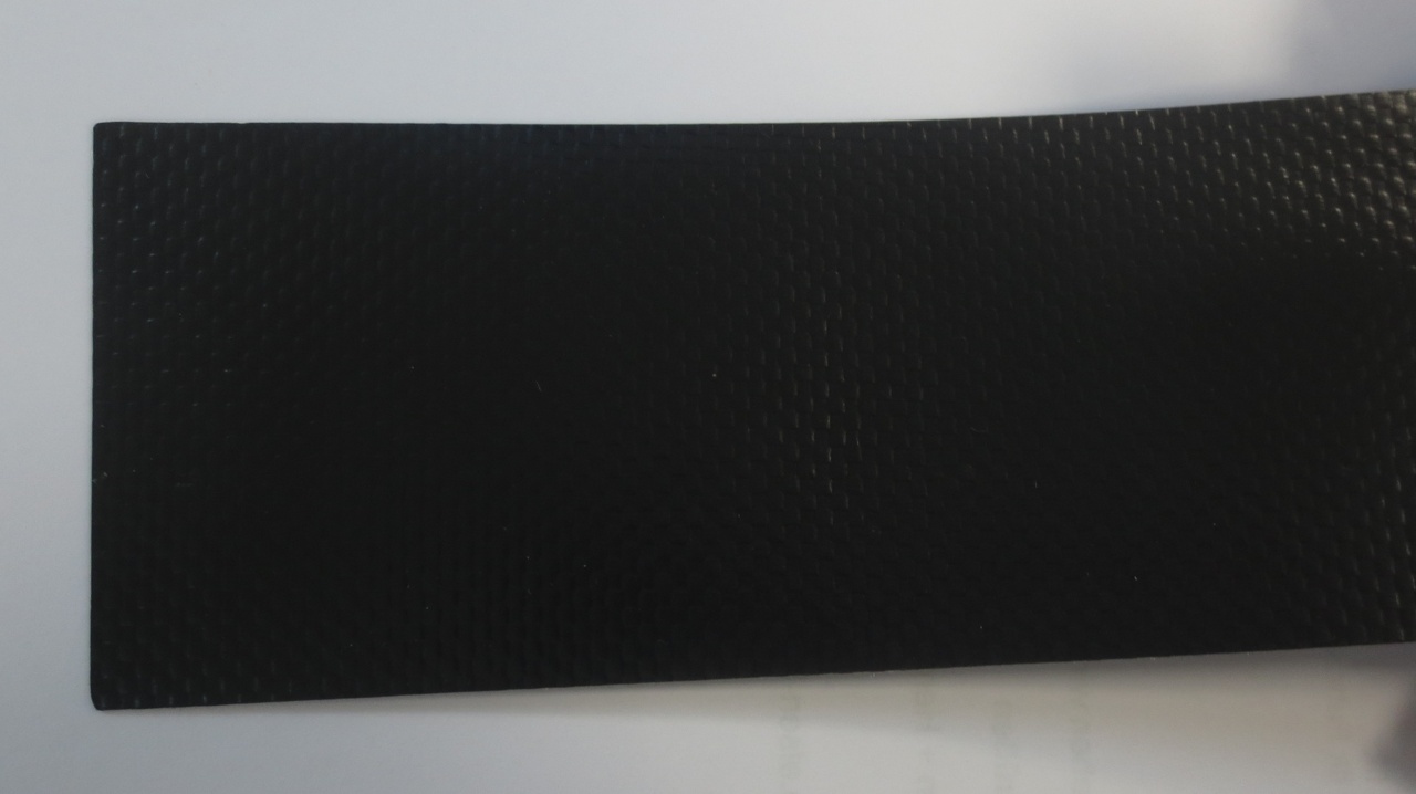 Planstoff, schwarz 300 cm Glanz