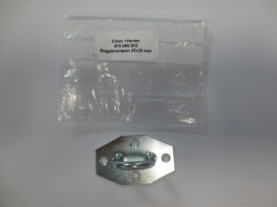 Bügelkrampen 25x20 mm