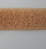 Flauschband beige 30 mm