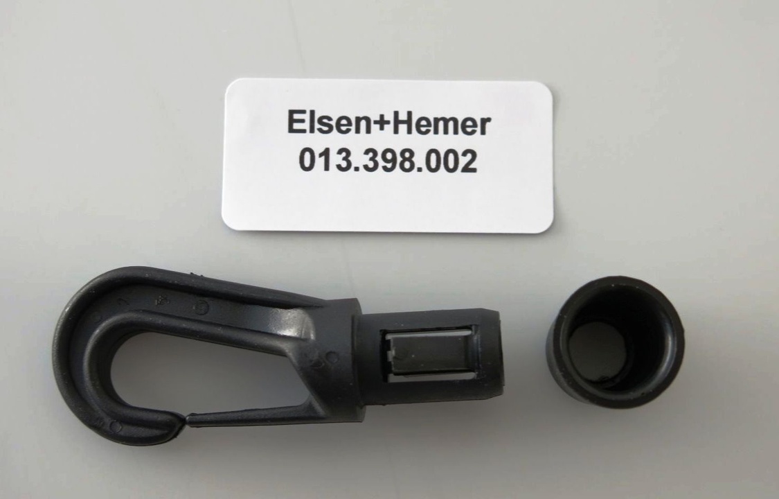 PVC-Karabinerhaken 8 mm