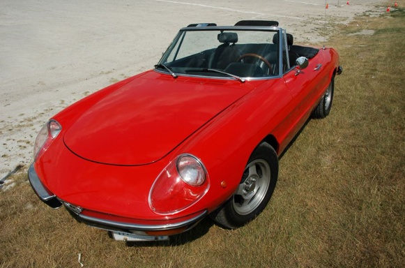 Alfa Duetto Spider Stoff schwarz Bj: 67-70