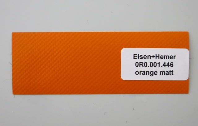 PVC Planstoff orange