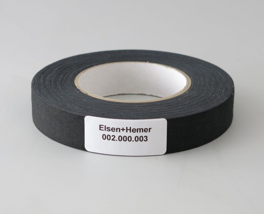 Nahtschliessband, schwarz G71