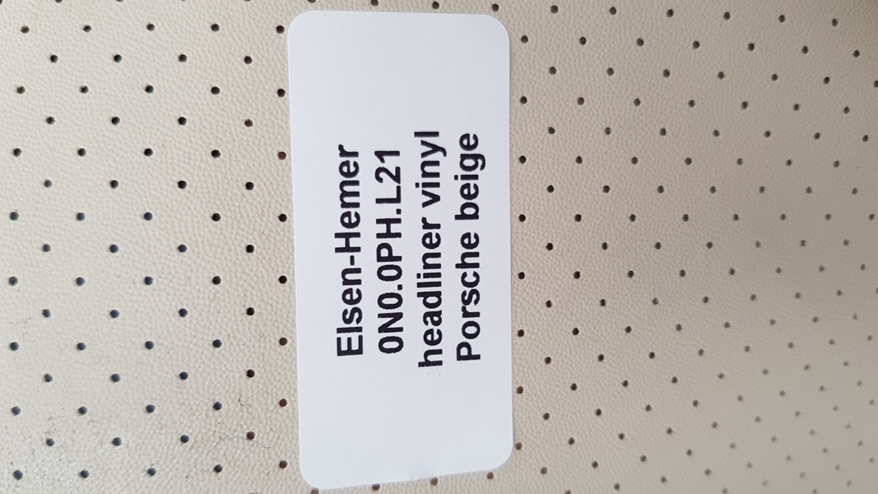 Himmelkunstleder Porsche beige