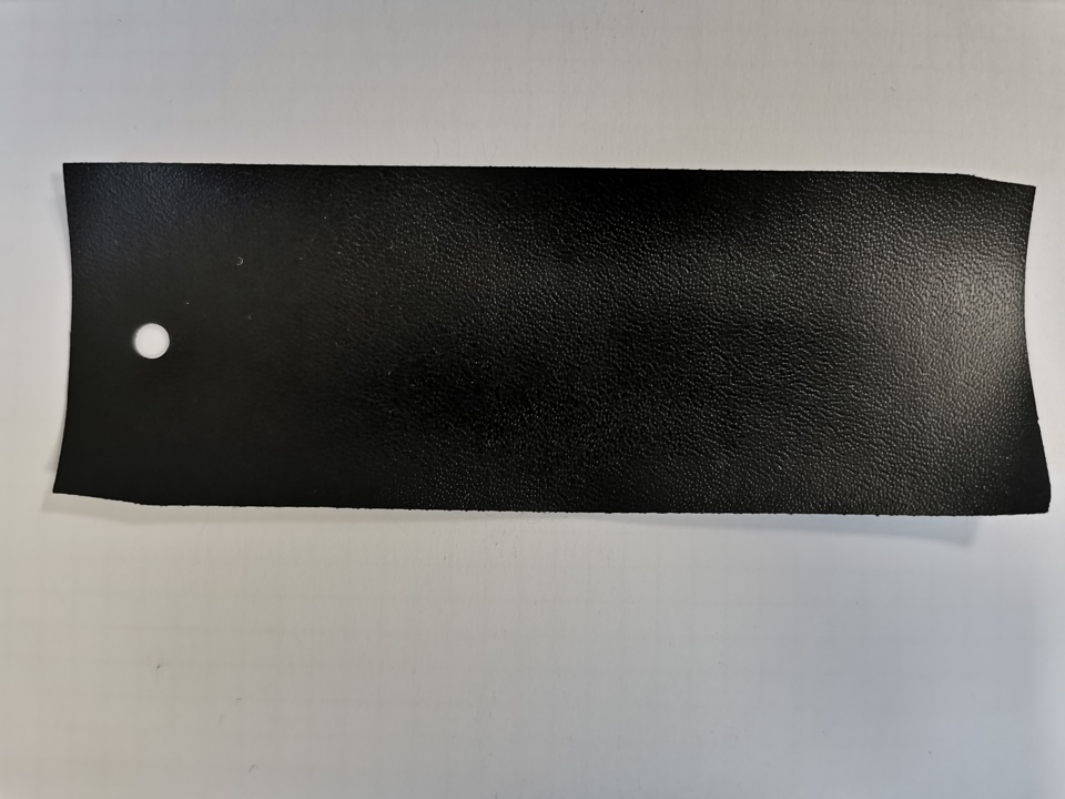 Besatzkunstleder, schwarz