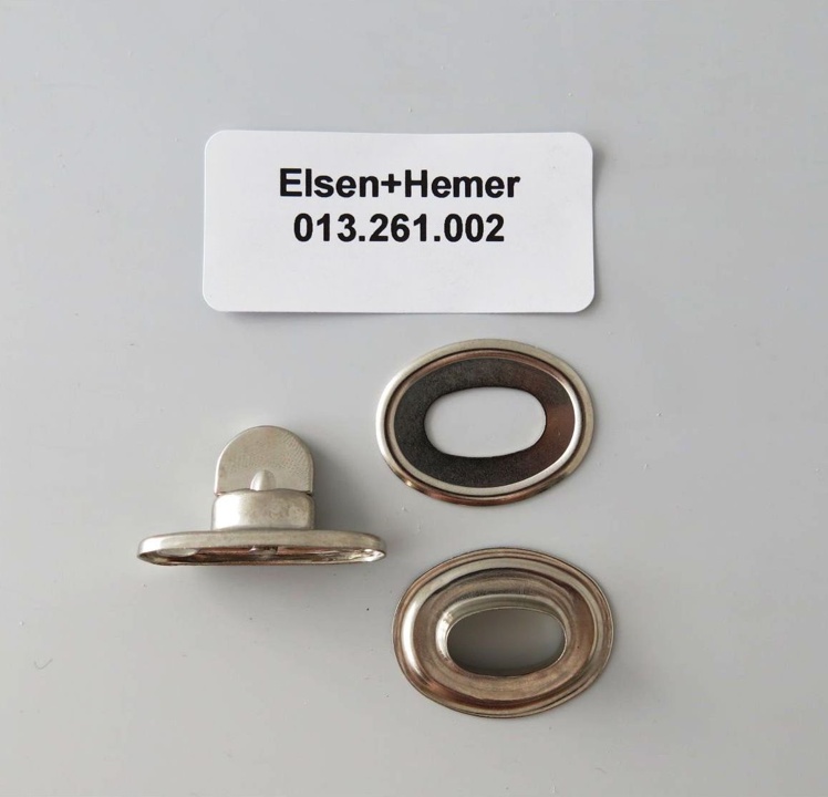 Drehver.m.ova.Öse einfach hoch